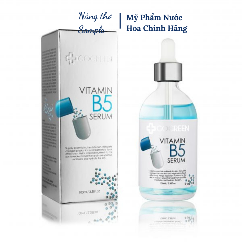 Serum Vitamin B5 Butiq Lab Hàn Quốc Dưỡng Trắng Da Thải Độc Mụn Sẹo Chống Lão Hoá – Nàng Thơ Sample