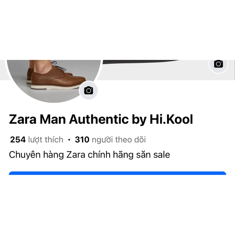 Giày boots nam da lộn mũi nhọn Zara authentic ANKLE size 39