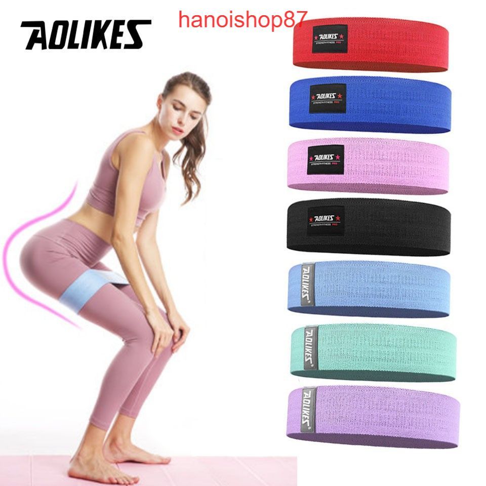 Dây Đàn Hồi Kháng Lực Tập Mông Chân Đùi Siêu Bền Chính Hãng Aolikes