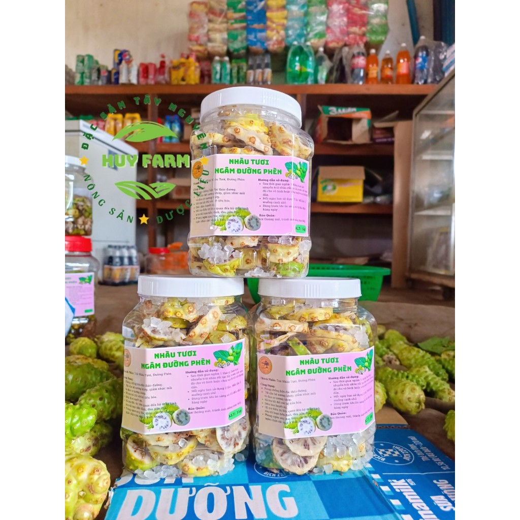 Trái Nhàu Tươi Ngâm Đường Phèn. .TẶNG CHAI NƯỚC CỐT. Nhắn tin cho shop trước khi đặt nhé