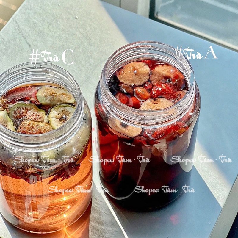 Phiên bản khác của trà A và C đây ạ/ Túi 14 gói ngày và đêm