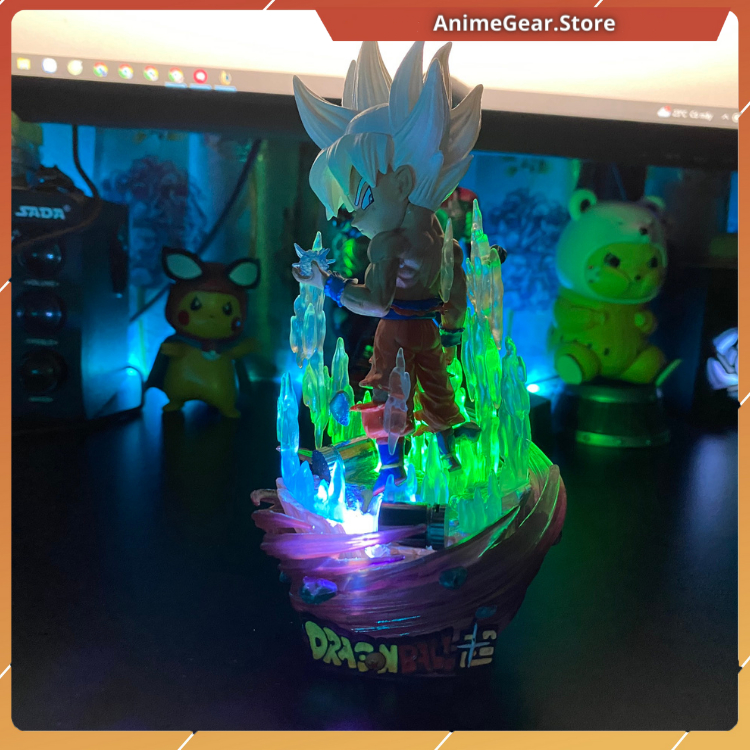 Mô Hình Goku vô cực có led cao 17cm - AnimeGear.Store Mô Hình DragonBall Giá Rẻ