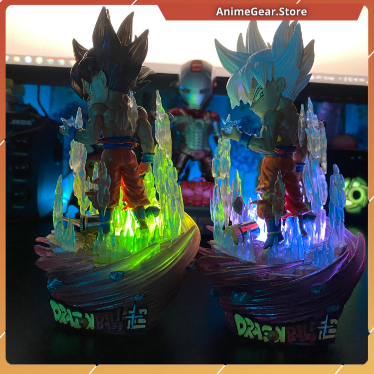Mô Hình Goku vô cực có led cao 17cm - AnimeGear.Store Mô Hình DragonBall Giá Rẻ