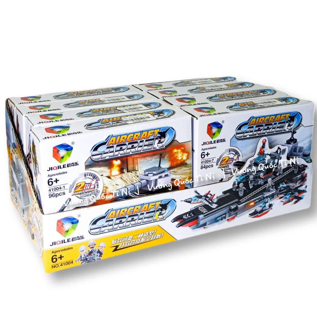 Đồ chơi LEGO phi cơ biến hình tàu sân bay KHỔNG LỒ 8in1 - Lắp ráp xếp hình 81-99 chi tiết cho bé