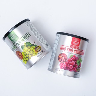 Combo 2 lon nho khô cao cấp Úc Sunraysia Crim & Sun