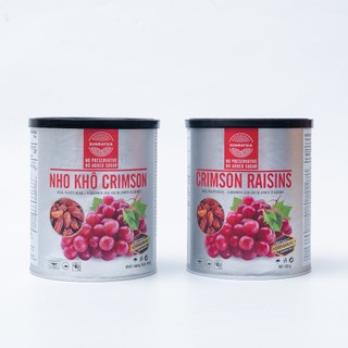 Combo 2 lon nho khô cao cấp Úc Sunraysia Crimson