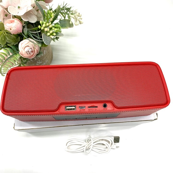 Loa nghe nhạc Bluetooth có hỗ trợ thẻ nhớ-USB-Cổng AUX,Kèm dây sạc loa