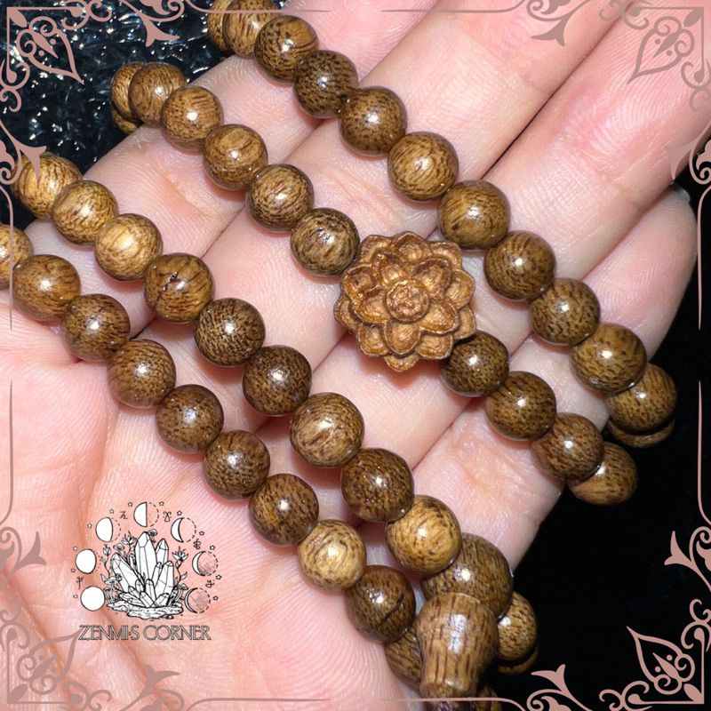 Vòng Tay Trầm Tốc 108 Hạt AgarWood