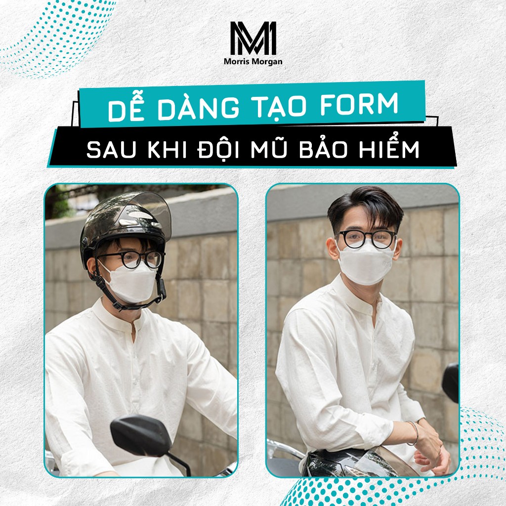 Sáp Vuốt Tóc MORRIS MORGAN - Sáp Vuốt Tóc MORRIS MORGAN 100g - Bản Mới Nhất Chính Hãng KEM