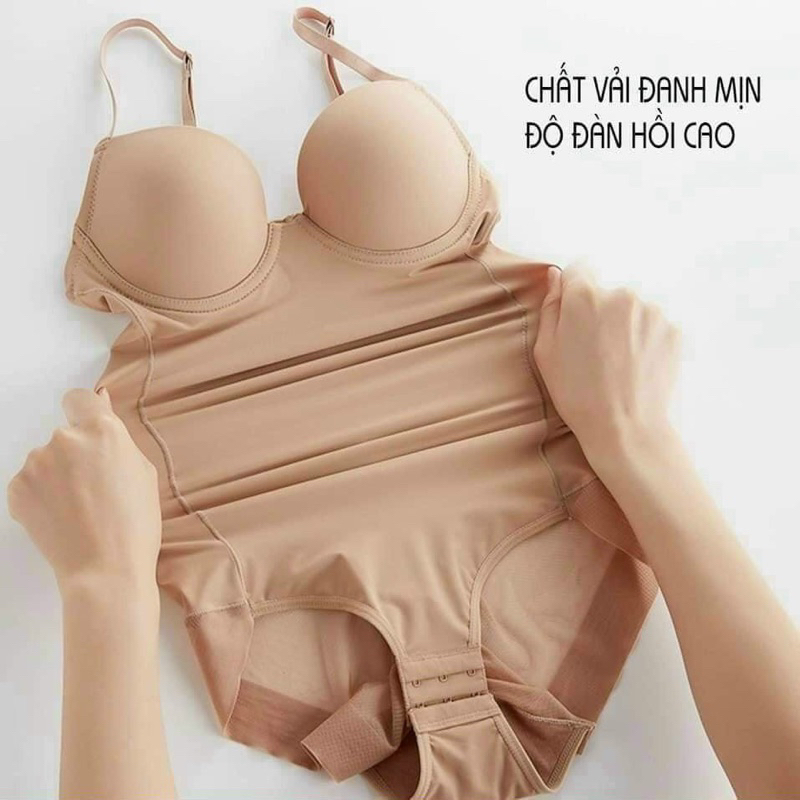 Bodysuit định hình cơ thể. Gen Bụng Nhẹ Nâng Ngực Thon gọn eo. Áo Lót Định Hình.
