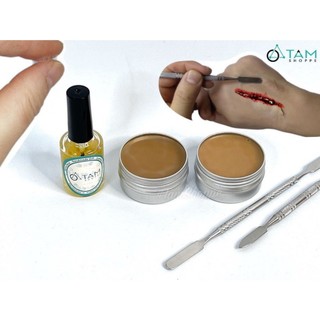 [HALLOWEEN-CÓ HỎA TỐC] Keo dính - sáp tạo hình sẹo, vết thương giả như thật MAKEUP-SAP