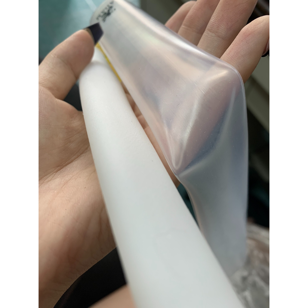 RUỐC CƠ BIDA CAOSU TRẮNG TRONG SUỐT