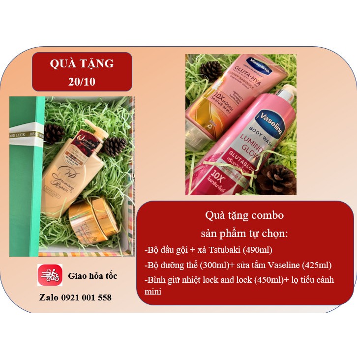 Set quà tặng sinh nhật, 14/2, 20/10, 20/11, 8/3 cho phái nữ - Nhiều combo