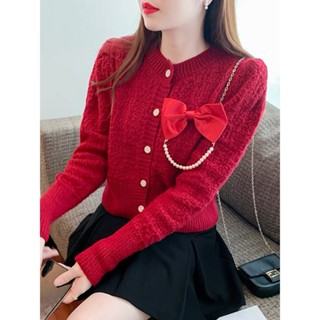  Khoác cadigan kèm nơ A165 