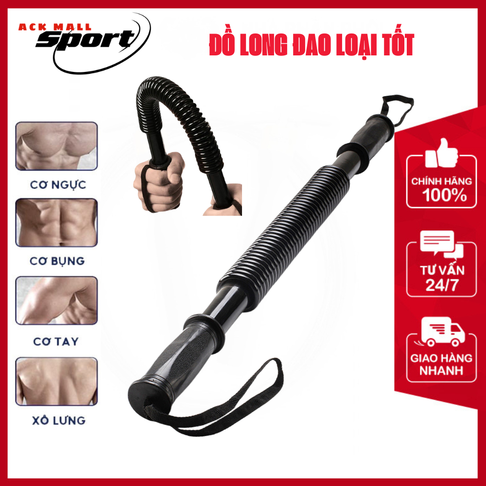 Gậy Bẻ Tập Cơ Tay Lò Xo Tập Bắp Tay - ACK SPORT