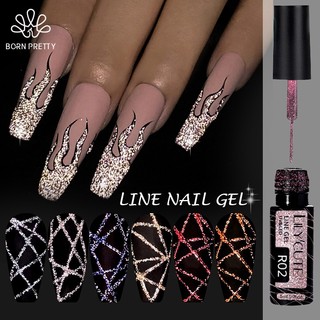 Lilycute sơn gel vẽ 5ml cọ nét gel sơn móng tay gel vẽ móng sơn vẽ nail sơn nail gel vẽ nhũ