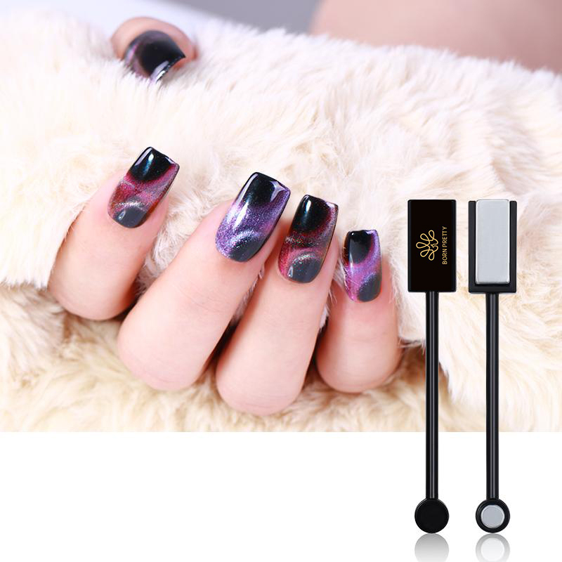 BORN PRETTY Cây nam châm 2 đầu hơ sơn gel mắt mèo chuyên dụng cho dân làm móng
