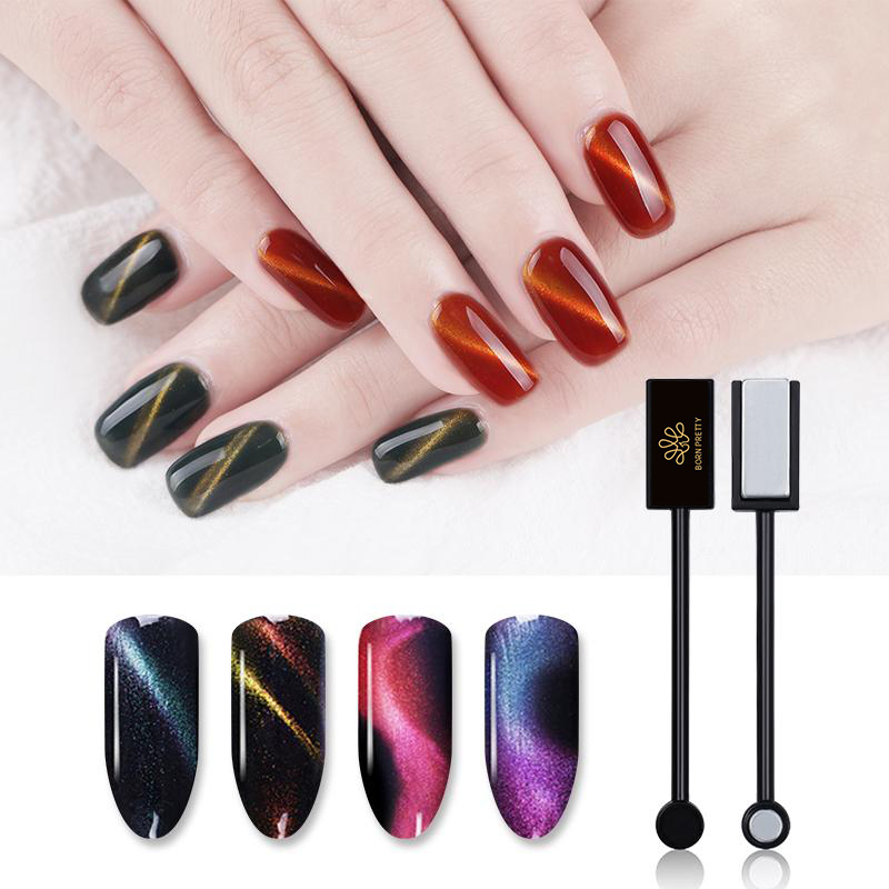 BORN PRETTY Cây nam châm 2 đầu hơ sơn gel mắt mèo chuyên dụng cho dân làm móng