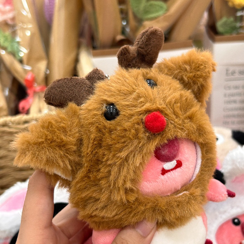 MÓC KHOÁ GẤU BÔNG HẢI LY LOOPY SIÊU CUTE  - tiệm nhà chun