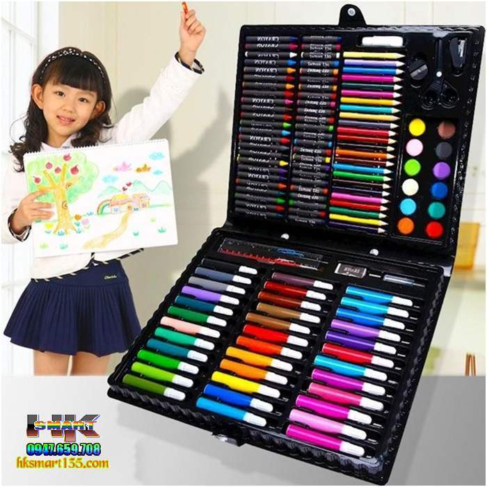 Hộp Màu 150 Chi Tiết Cho Bé Tập Tô Thoả Sức Sáng Tạo  Agohome Store