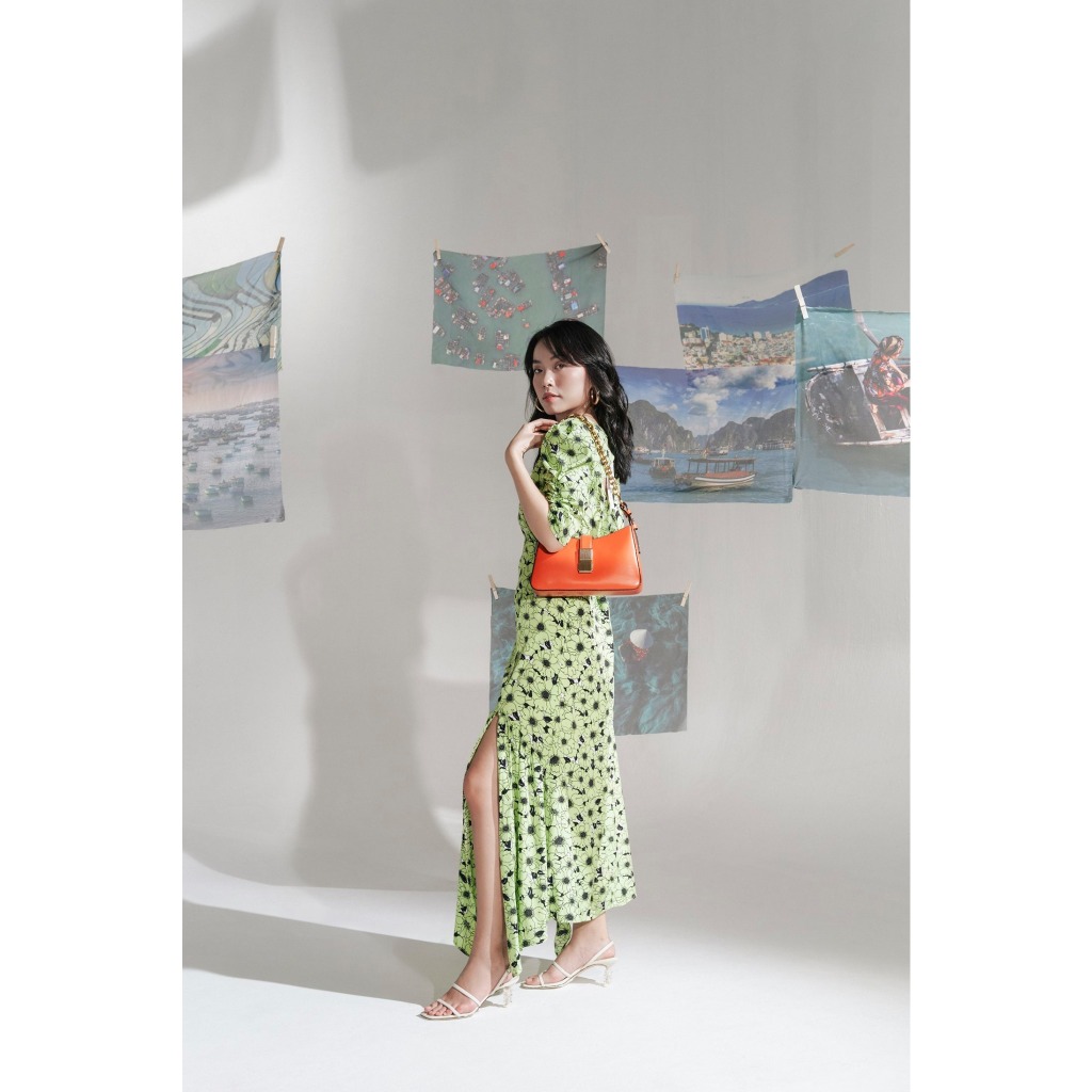 Giày cao gót CNK gót đính cườm CK1-60580204