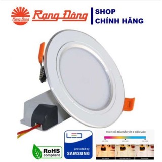 Đèn LED âm trần Downlight Rạng Đông D90/7W đổi màu