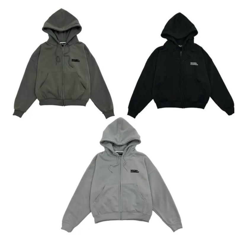 HODIE ZIP BOXY - Áo Khoác Dây Kéo Dập Nổi - Hàng Cao Cấp Cho Nam Và Nữ có 12 màu kèm ảnh thật