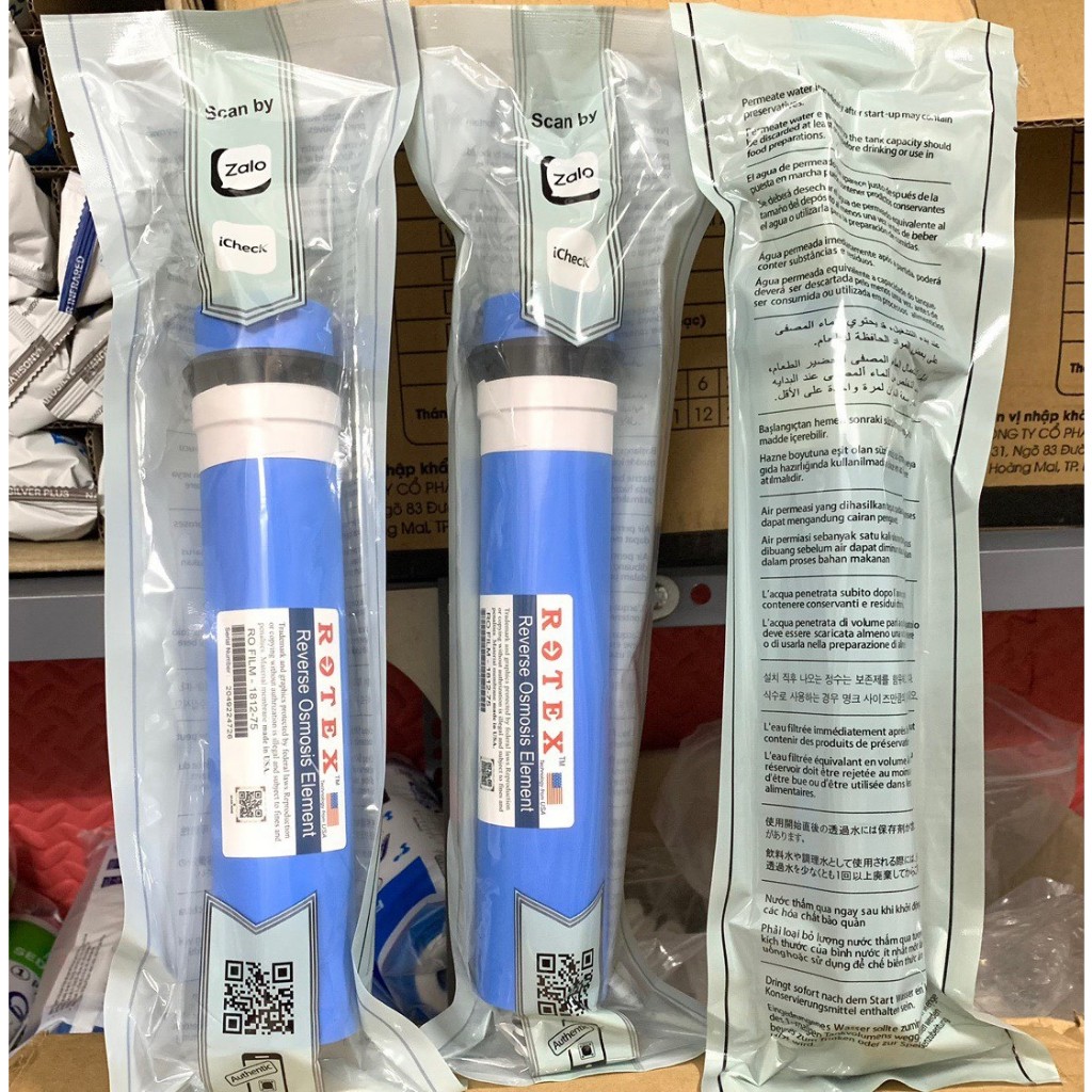 Lõi Lọc RO Rotex-75G   - Dùng Cho Máy Lọc Nước RO