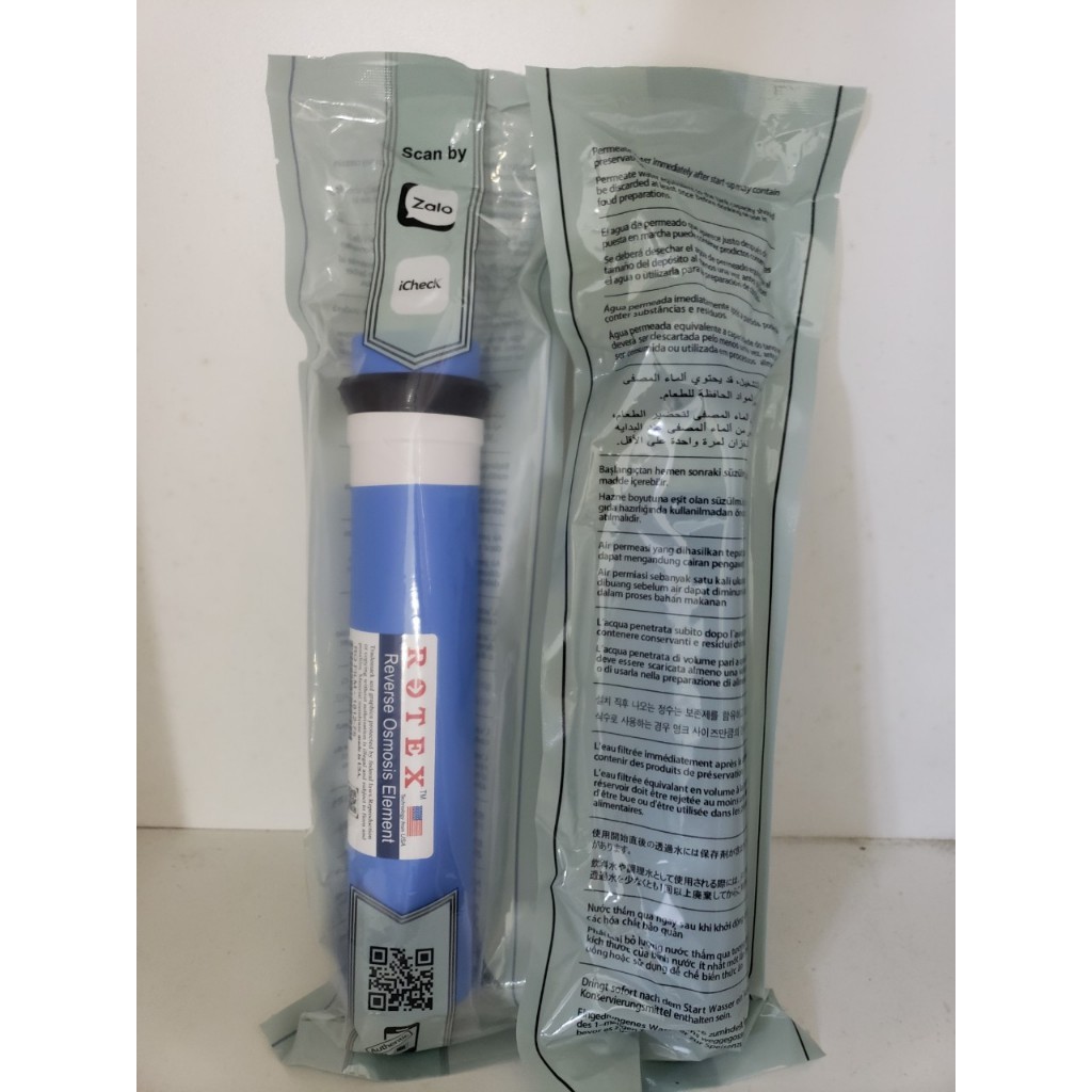Lõi Lọc RO Rotex-75G   - Dùng Cho Máy Lọc Nước RO