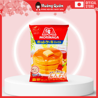 Bột làm bánh rán trộn sẵn pancake morinaga 600g tiện lợi | hoàng quân - hàng nội địa nhật