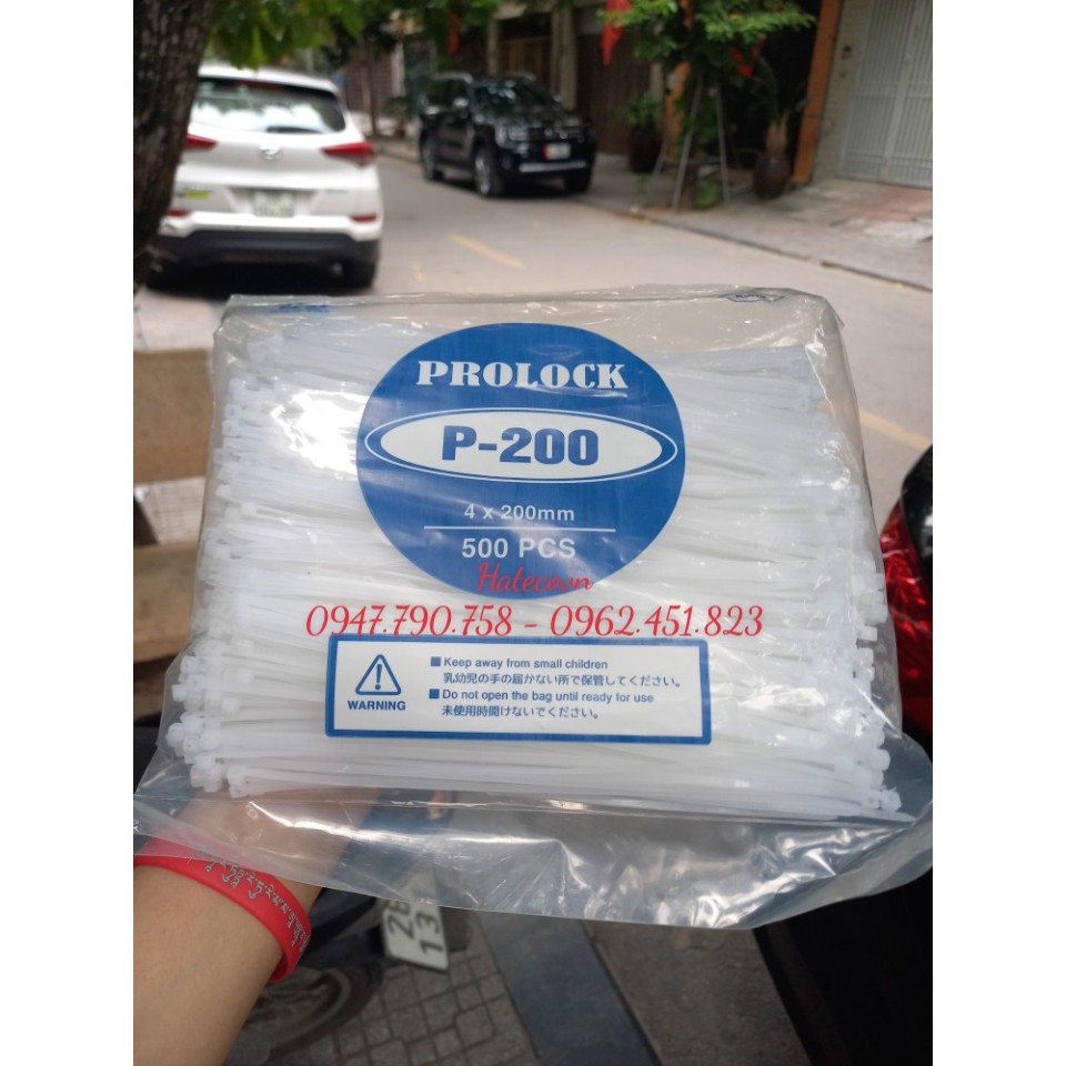 Dây thít size 4x200mm  - Dây rút nhựa