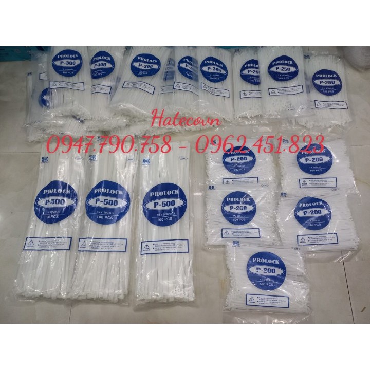 Dây thít size 4x200mm  - Dây rút nhựa