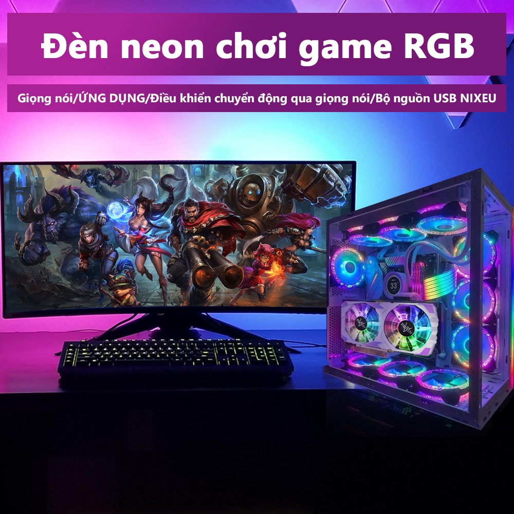 AISURIX RGB Card màn hình VGA RX 580 8GB Colorful AMD GPU GDDR5 256Bit PC Gaming | BigBuy360 - bigbuy360.vn