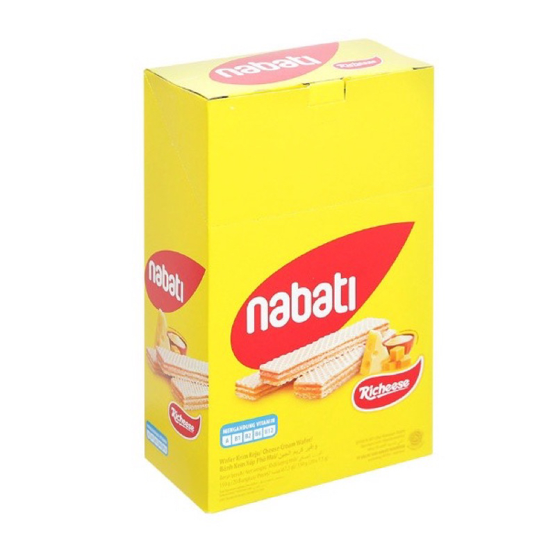 Bánh xốp NABATI hộp 300g 3 loại