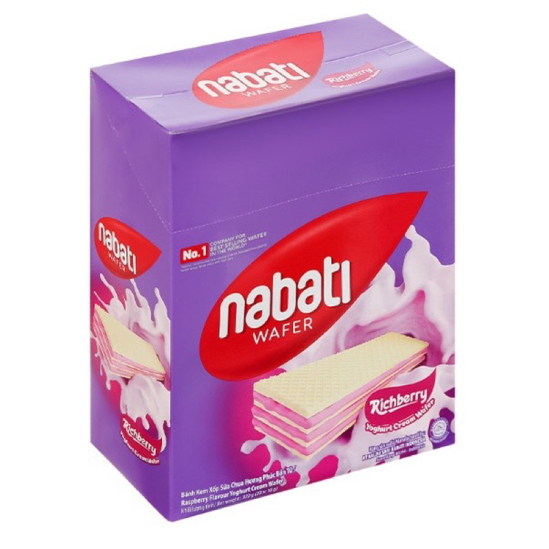 Bánh xốp NABATI hộp 300g 3 loại