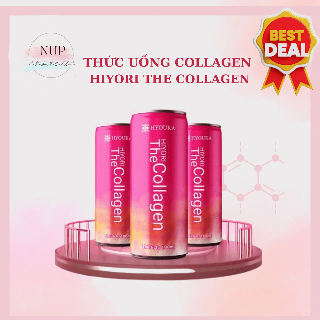 6 lon collagen hiyori - Hiyori the collagen giúp trẻ hóa làn da căng bóng da