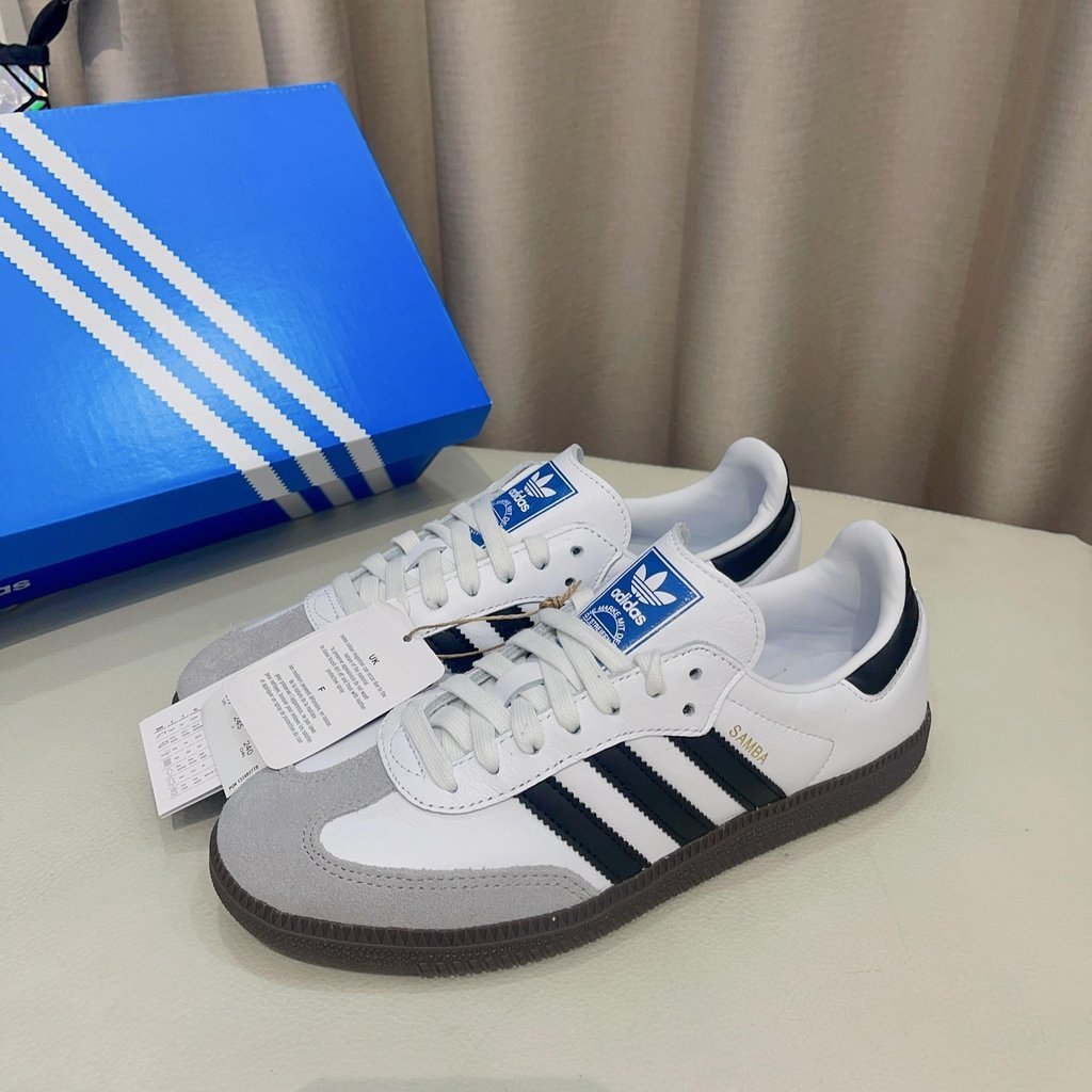 Giày Adidas Samba Rose White Gum Đế Nâu Cao 3cm, Giày Samba Rose Nam nữ mẫu mới hot trend Full Box Bill