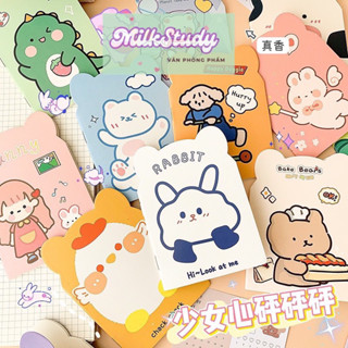 Sổ mini tai gấu ghi chép, sổ ghi từ vựng bỏ túi, sổ ghi chép công việc hàng ngày, sổ todolist