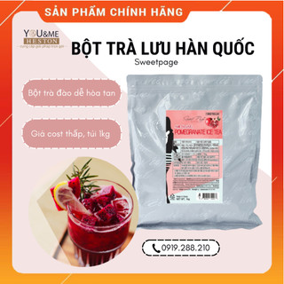 Bột trà lựu hòa tan hiệu Sweet Page 1KG Hàn Quốc