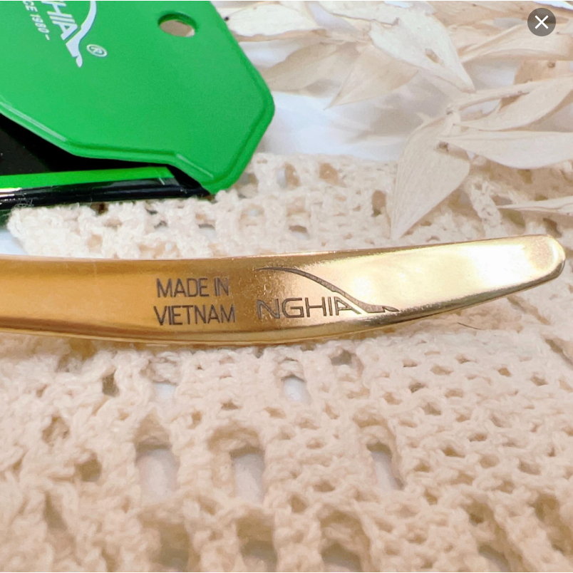 Kìm nhặt da chính hãng siêu bén bền Nghĩa