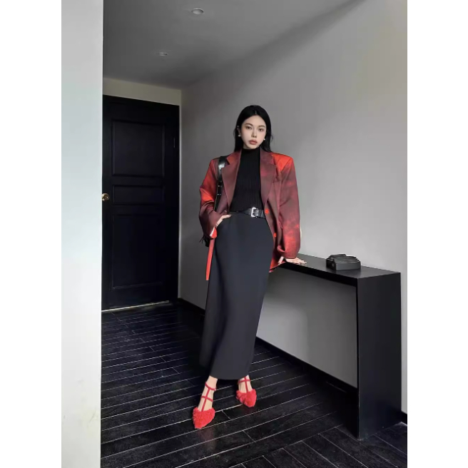 Gìay cao gót bít mũi quai lông xù mềm mại cho nữ quai mảnh thu đông sexy 2023