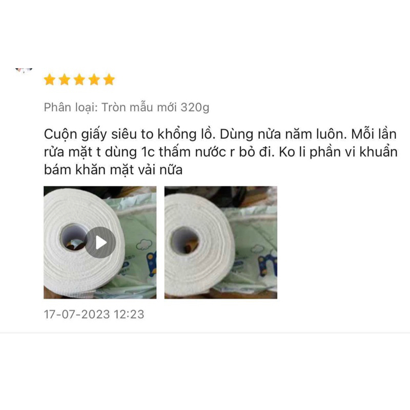 Khăn vải khô đa năng MONKIDS bịch SIÊU TO 600G