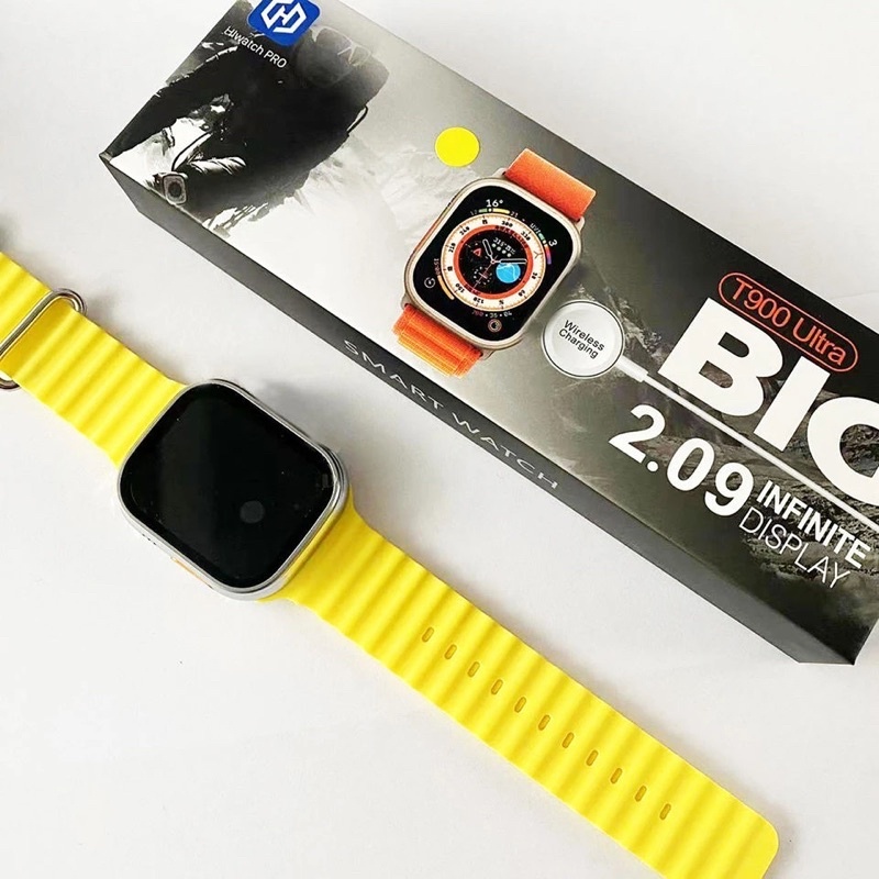 Đồng Hồ Thông Minh T900 ultra Màn Hình hd 2.09 "Chống Thấm Nước Hỗ Trợ Theo Dõi Nhịp Tim Giấc Ngủ. BẢO HÀNH 6 THÁNG