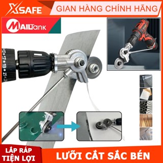 Đầu cắt tôn Mailtank dùng cắt tôn sóng, thép và inox, lưỡi cắt tôn gắn máy khoan, đầu cắt tôn gắn máy khoan - Chính hãng