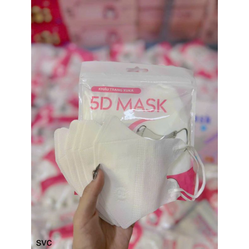 Combo 100 cái khẩu trang 5D mask