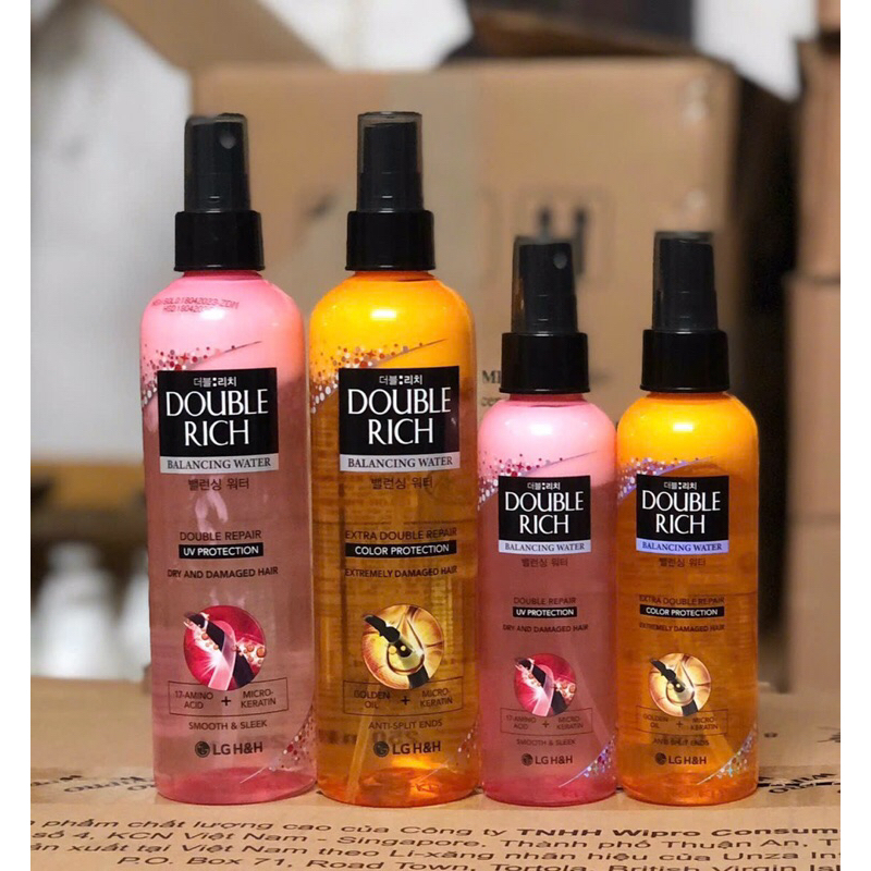 Nước Xịt Dưỡng Tóc Double Rich Extra Double Repair 120ml, 150ml