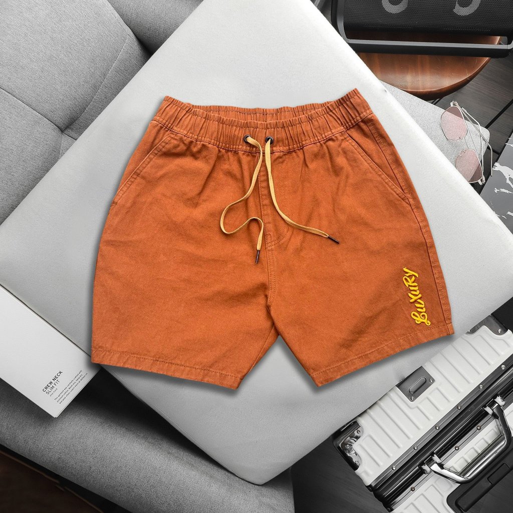 Quần short nam quần ngắn mặc trên gối chất liệu vải kaki phong cách trẻ trung cá tính 5gam màu