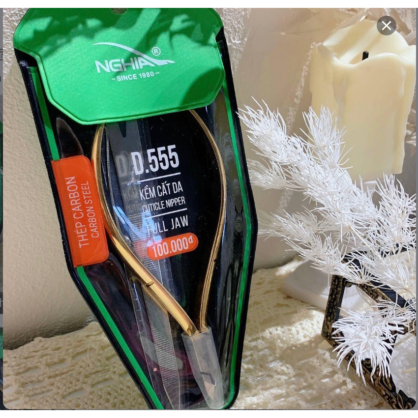 Kìm nhặt da chính hãng siêu bén bền Nghĩa