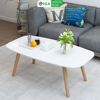 Bàn trà sofa decor phòng khách phong cách bắc âu thương hiệu IGA - Gp101