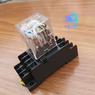 Rơ le trung gian omron my4n 14 chân 220v